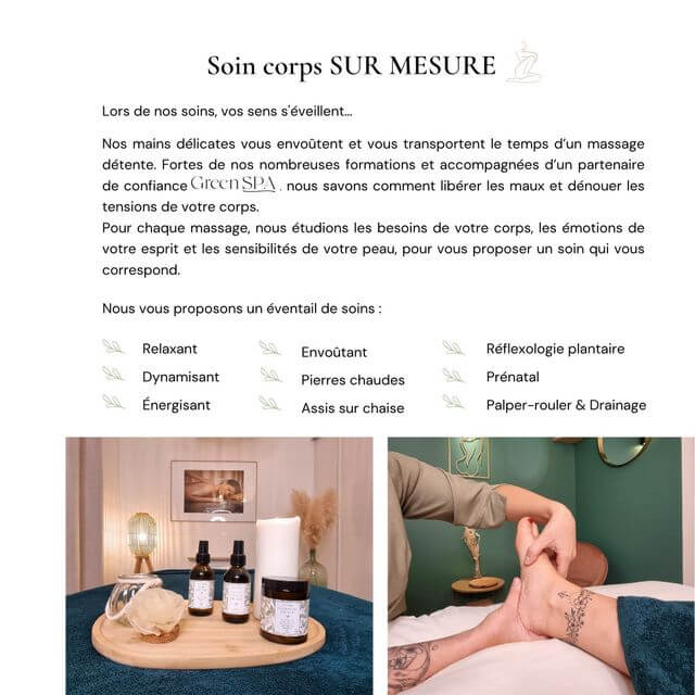 Carte de soin Au fil du corps soin corps holistique