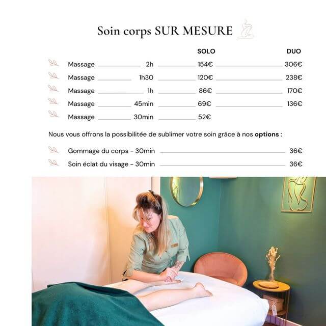 Carte de soin Au fil du corps soin corps holistique duo et solo