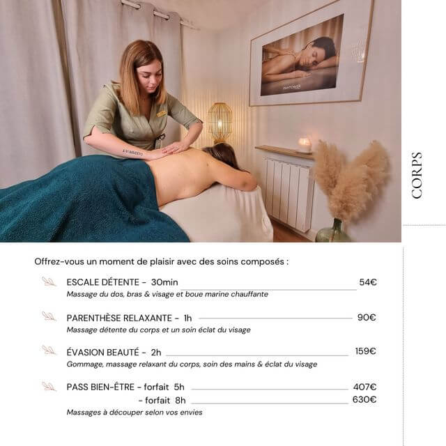 Carte de soin Au fil du corps bon cadeau soin corps holistique
