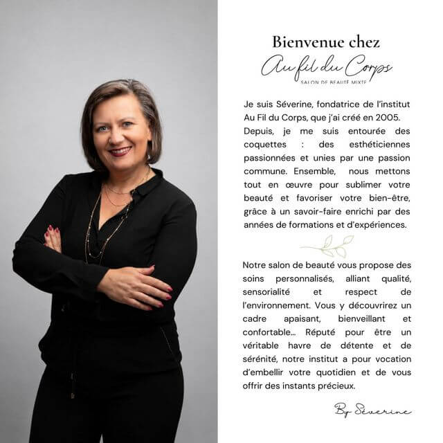 Carte de soin Au fil du corps concept Séverine Guillon